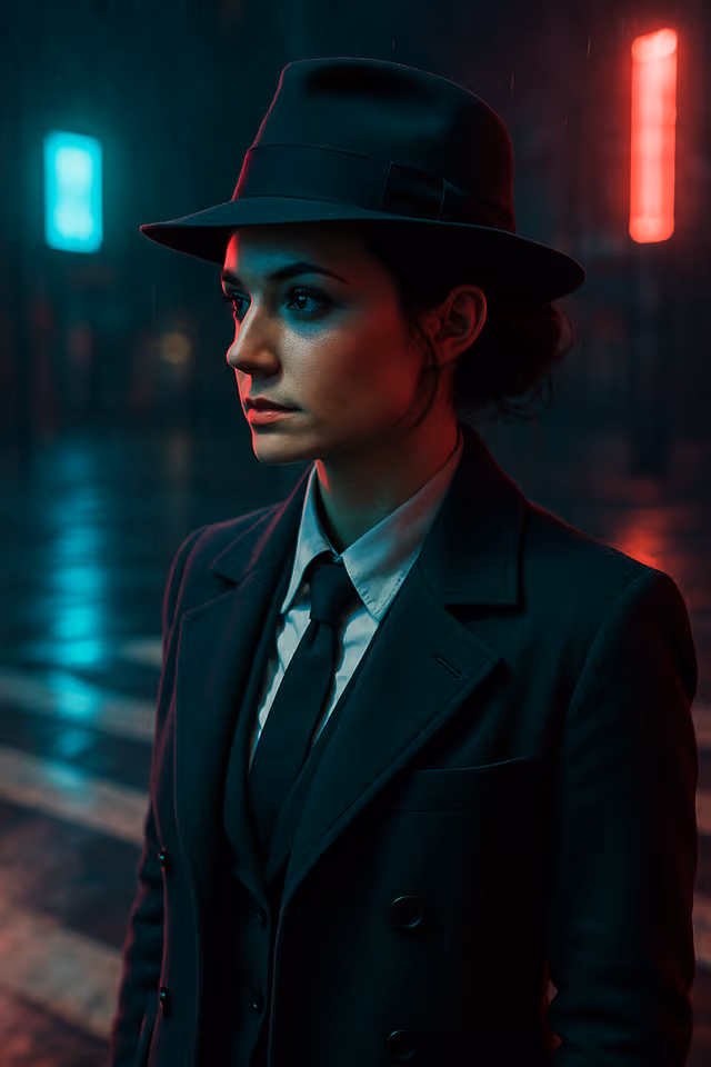 Example for Noir Detective Scene